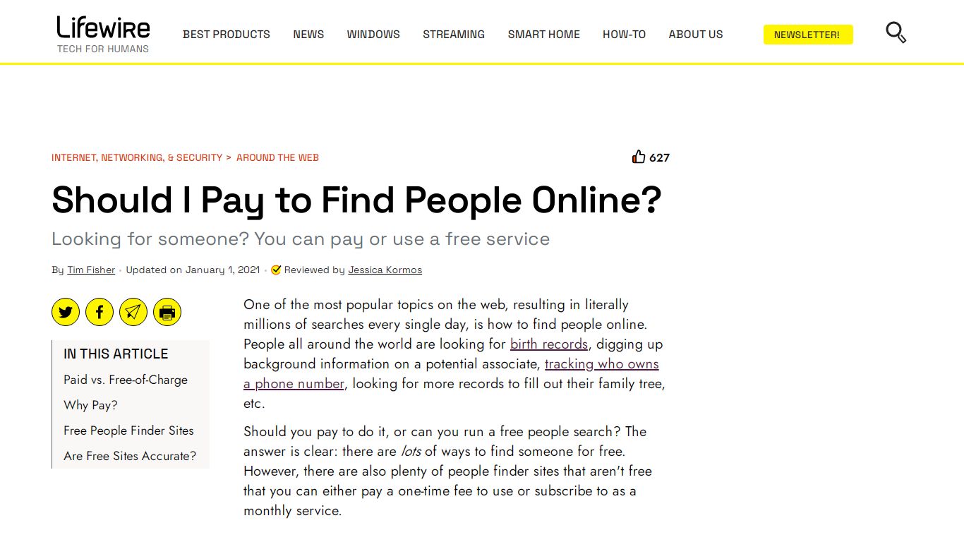 How Do I Find Someone Without Paying a Fee? - Lifewire